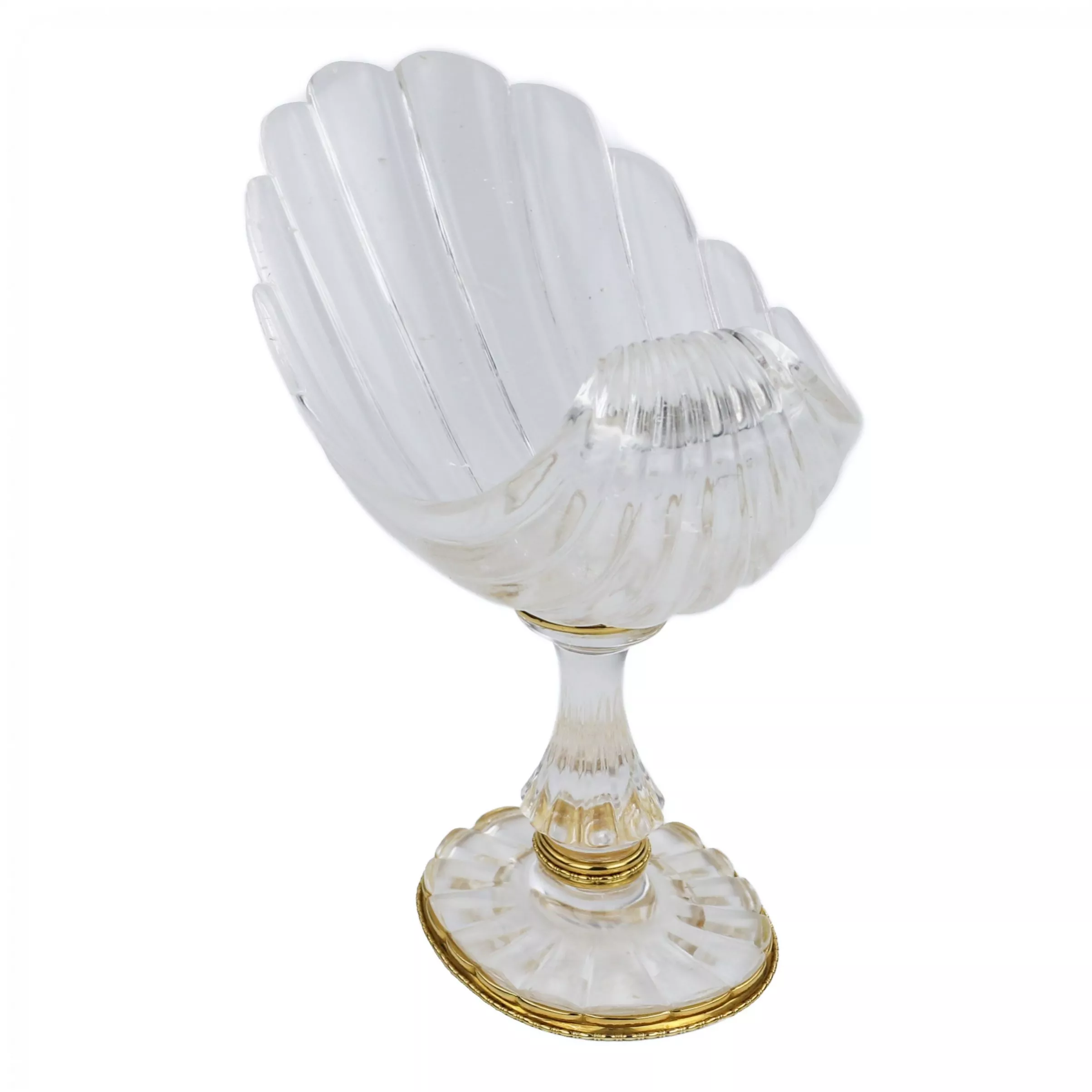 MOUNTAIN CRYSTAL BOWL WITH GOLD MOUNT BY FABERGÉ SAINT PETERSBURG, 1880–1890