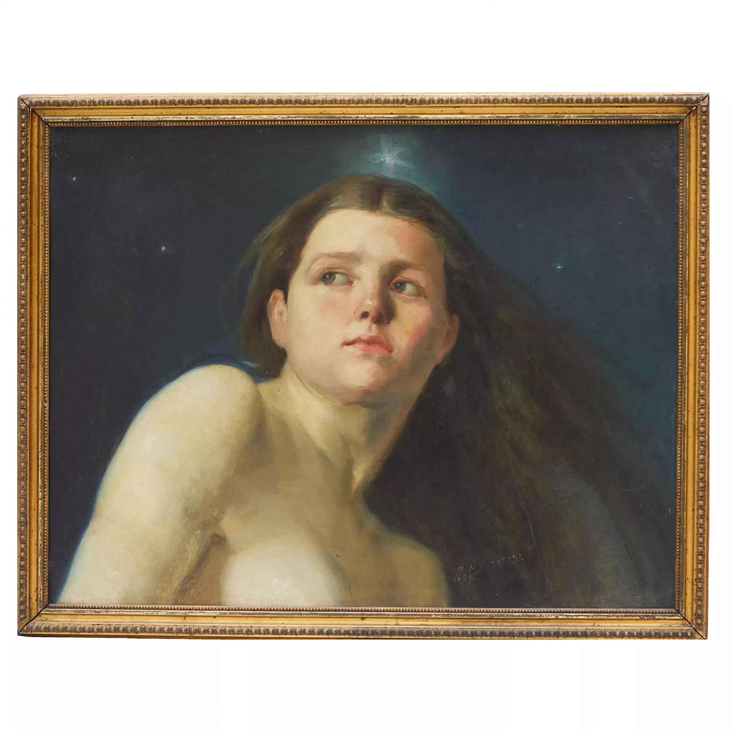 RUSSIAN BEAUTY. T.M. MATVEEV. RUSSIA, LATE 19TH CENTURY