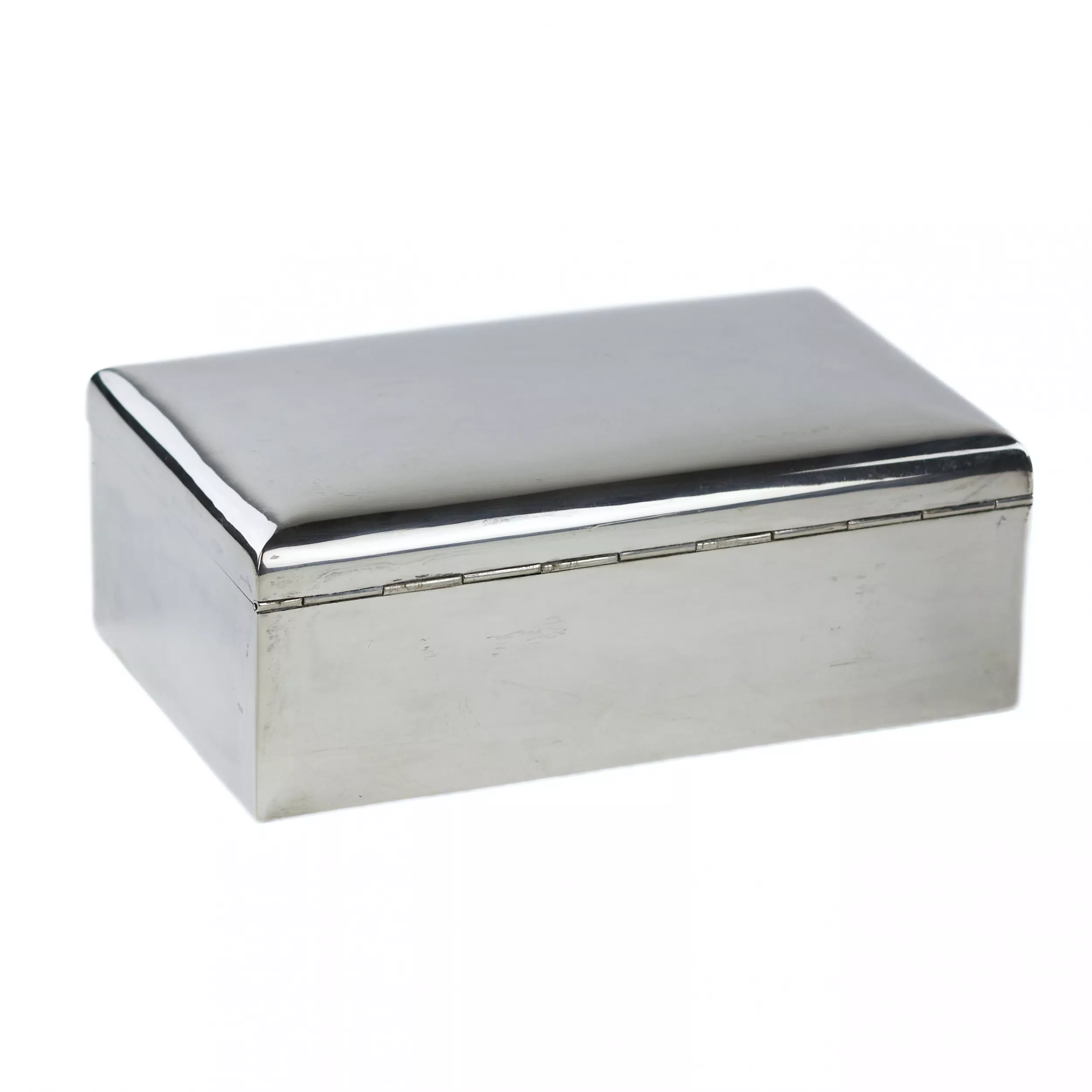 BOÎTE À CIGARes EN ARGENT AVEC CABOCHON SUÈDE, XXe SIÈCLE