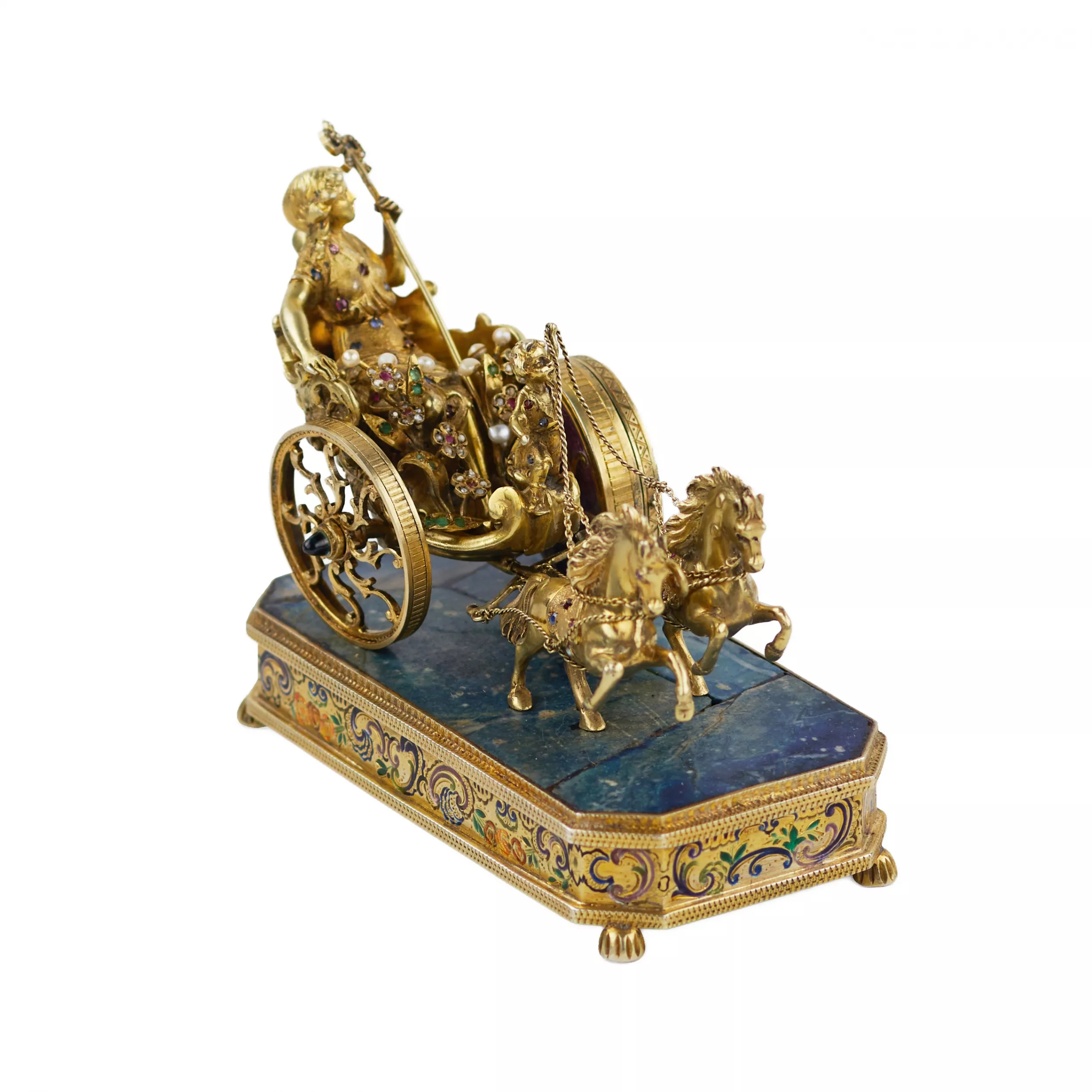 CHAR DE TRIOMPHE AVEC VÉNUS AUTRICHE / ALLEMAGNE, SECONDE MOITIÉ DU XIXᵉ SIÈCLE