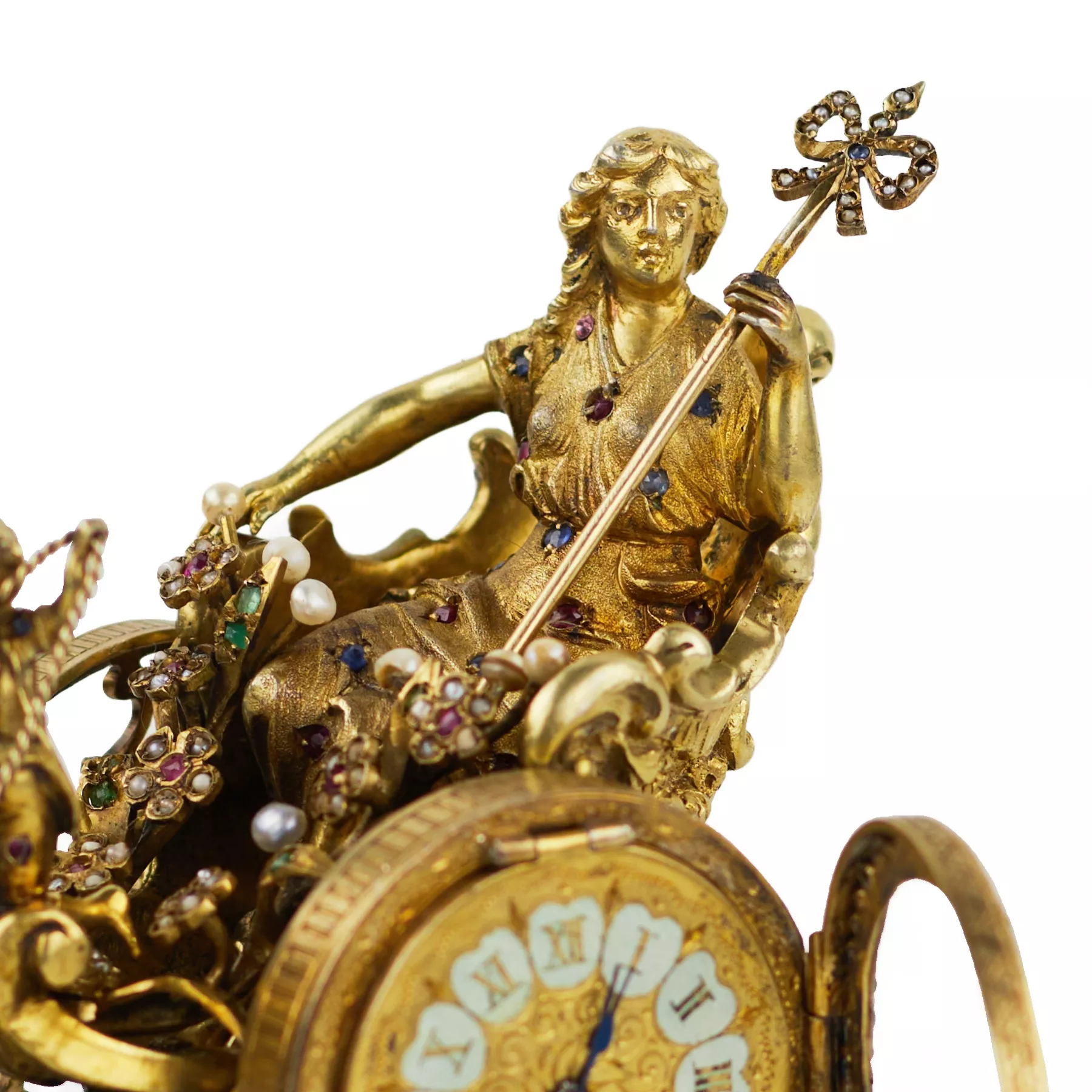 CHAR DE TRIOMPHE AVEC VÉNUS AUTRICHE / ALLEMAGNE, SECONDE MOITIÉ DU XIXᵉ SIÈCLE
