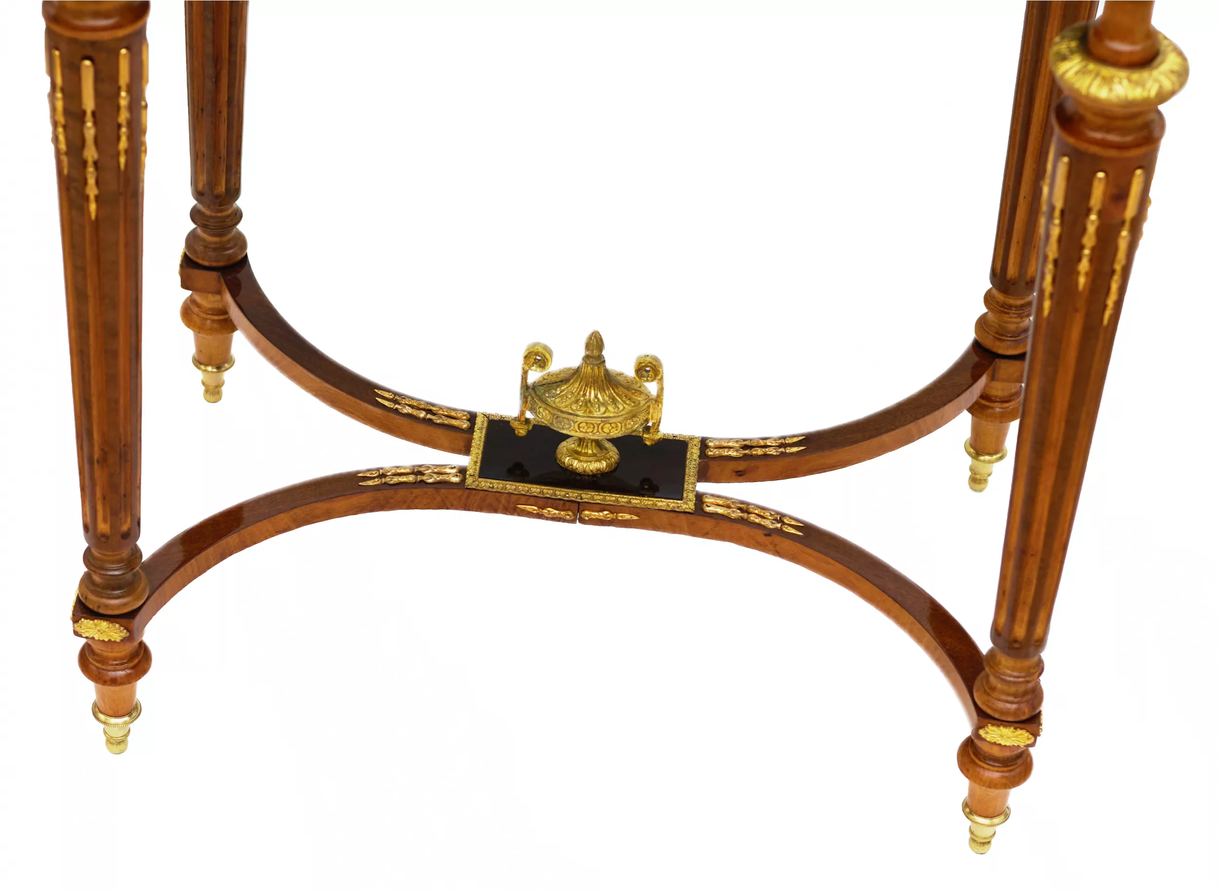 WRITING DESK WITH MARQUETRY AND GILT BRONZE MOUNTS  FRANCE, LATE 19TH CENTURY