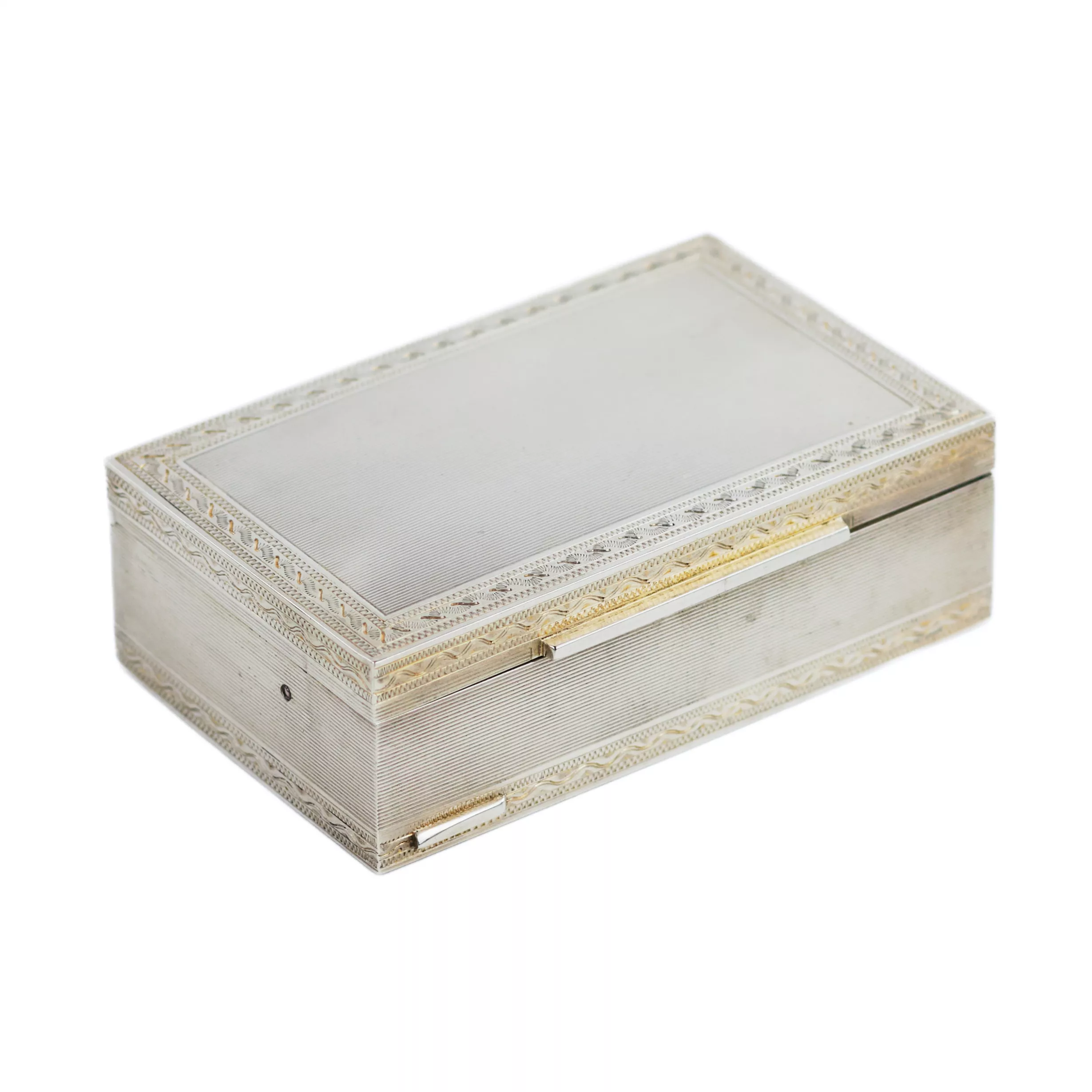 RARE SILVER EROTIC MUSICAL BOX  ITALY, 1930s