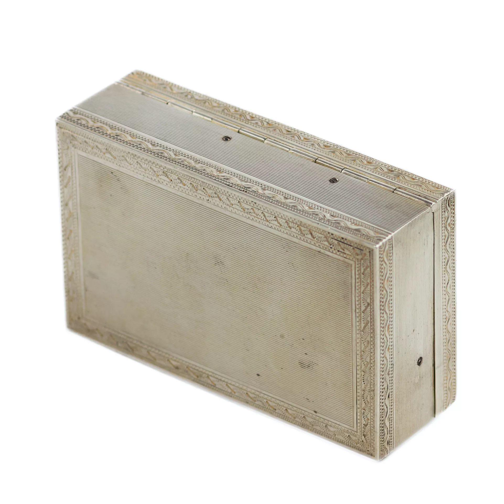 RARE SILVER EROTIC MUSICAL BOX  ITALY, 1930s