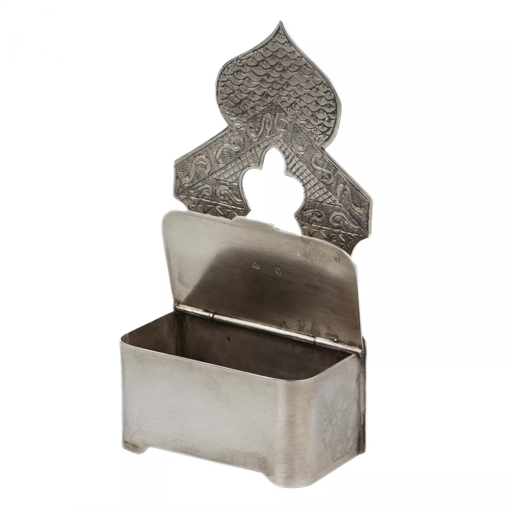 SALIÈRE EN ARGENT « CHAISE »  RUSSIE, MOSCOU, 1896–1908