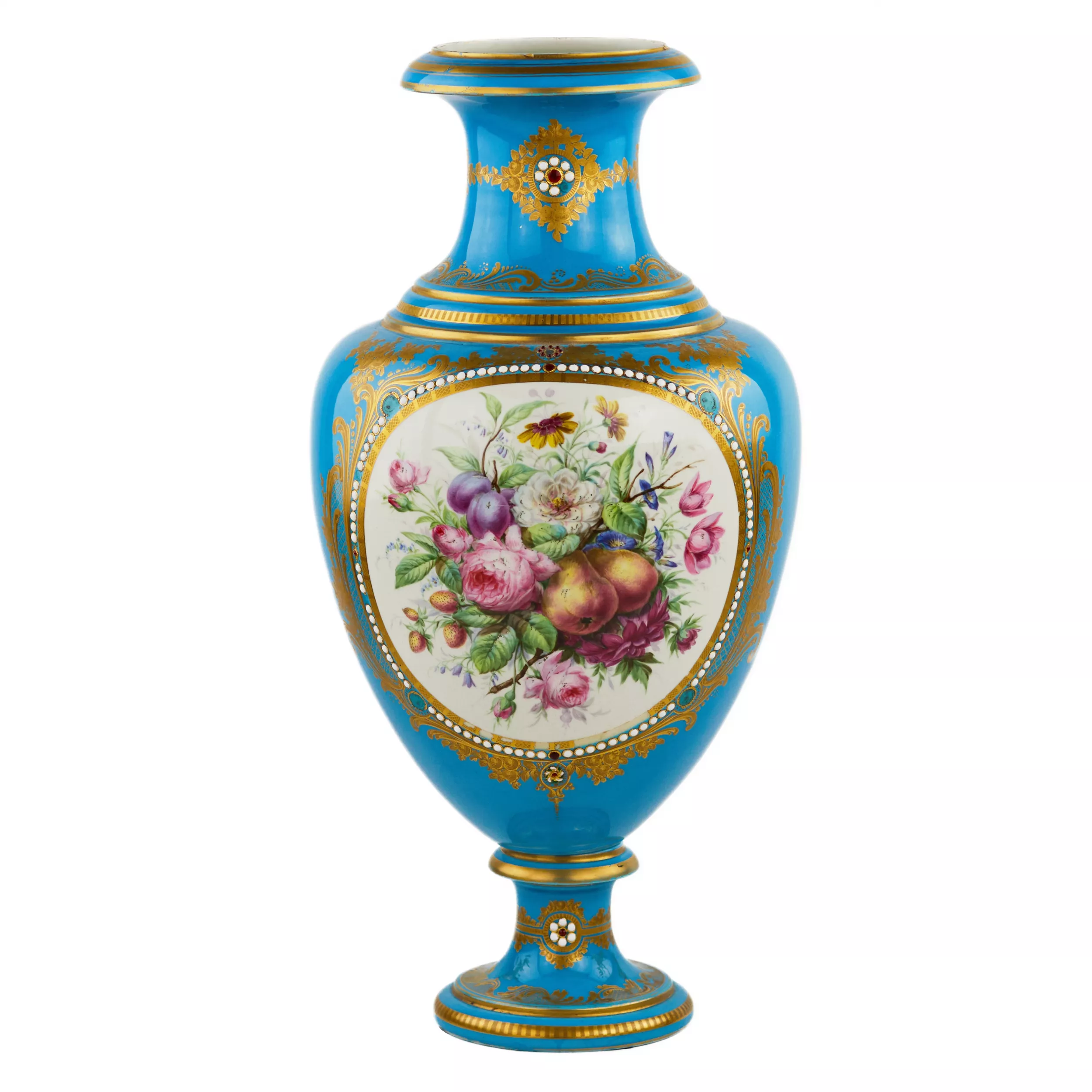 GRANDE VASE EN PORCELAINE « LA NAISSANCE DE VÉNUS » FRANCE, MANUFACTURE NATIONALE DE SÈVRES, SECONDE MOITIÉ DU XIXᵉ SIÈCLE