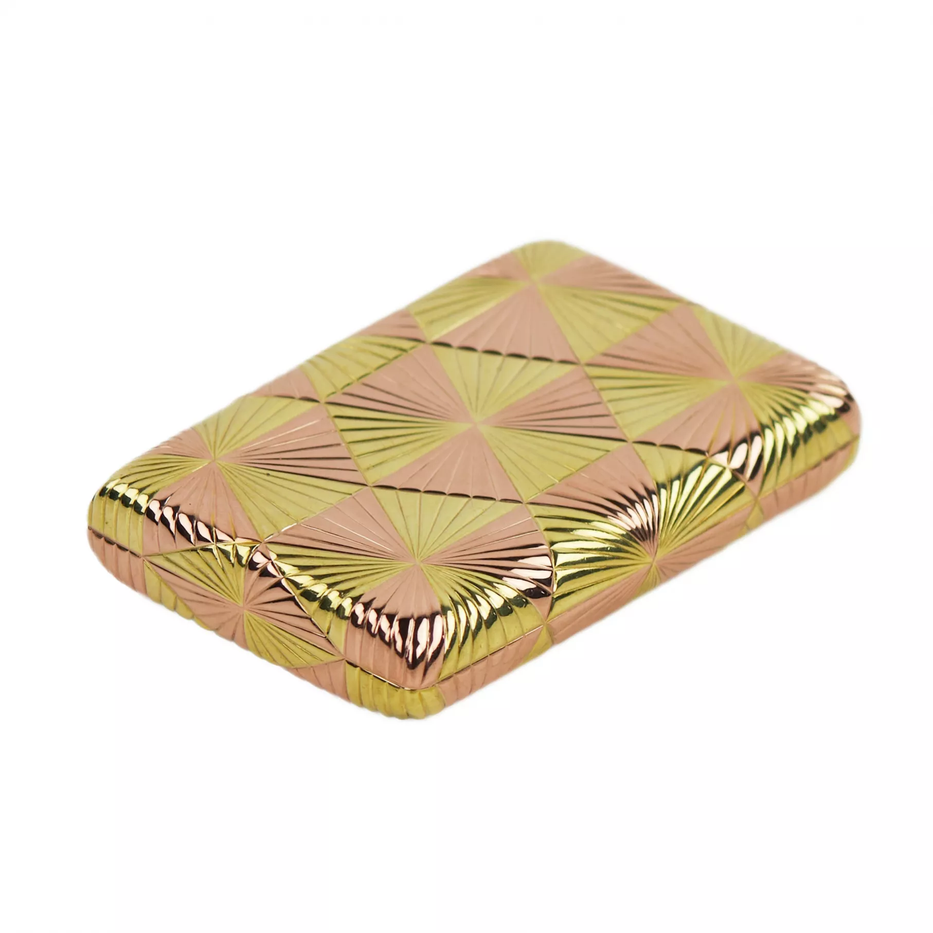 GOLD CIGARETTE CASE, GABRIEL NUKKANEN, FABERGÉ, ST PETERSBURG, LATE 19TH CENTURY