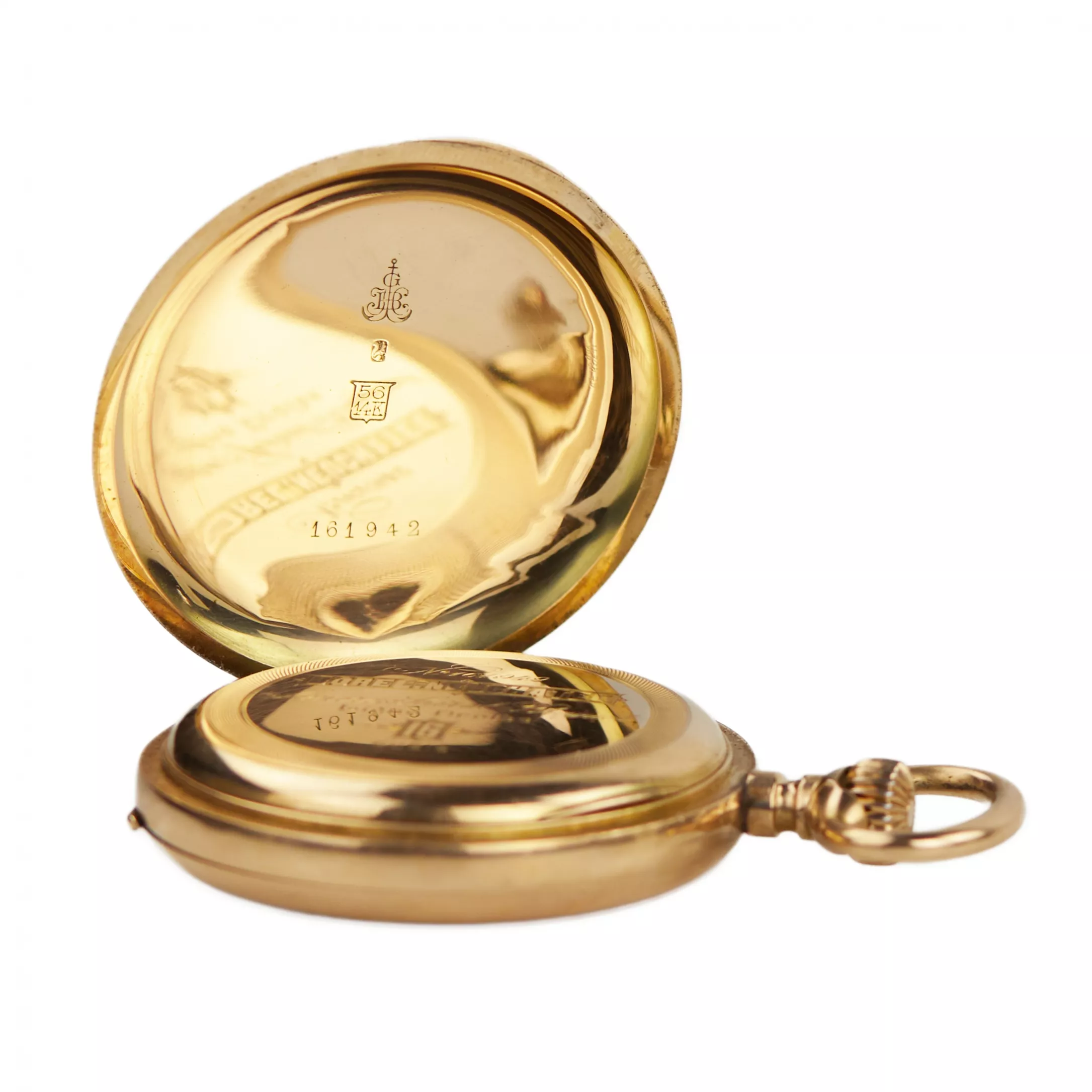 BOREL POCKET WATCH, NEUCHÂTEL, 14K GOLD SWITZERLAND, LATE 19TH – EARLY 20TH CENTURY