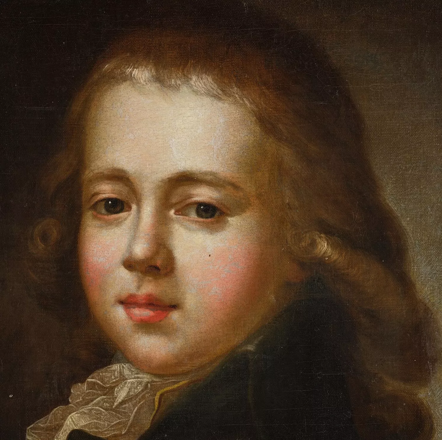 GRAND-DUC CONSTANTIN PAVLOVITCH (1779–1831). VERSION DU PORTRAIT DE JEAN-LOUIS VOILLE (1744–1829). MILIEU DES ANNÉES 1790