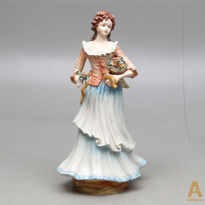 The figure of a girl