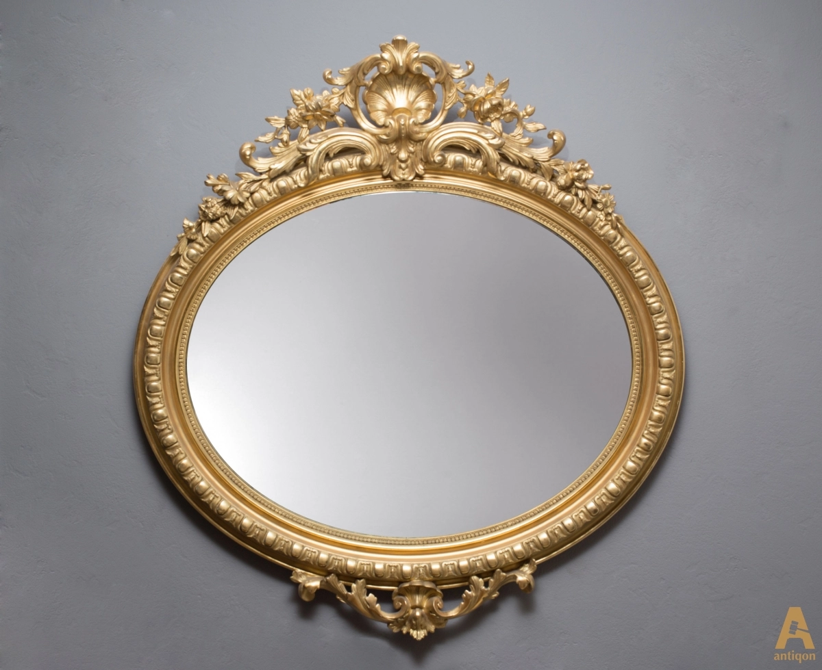Oval mirror