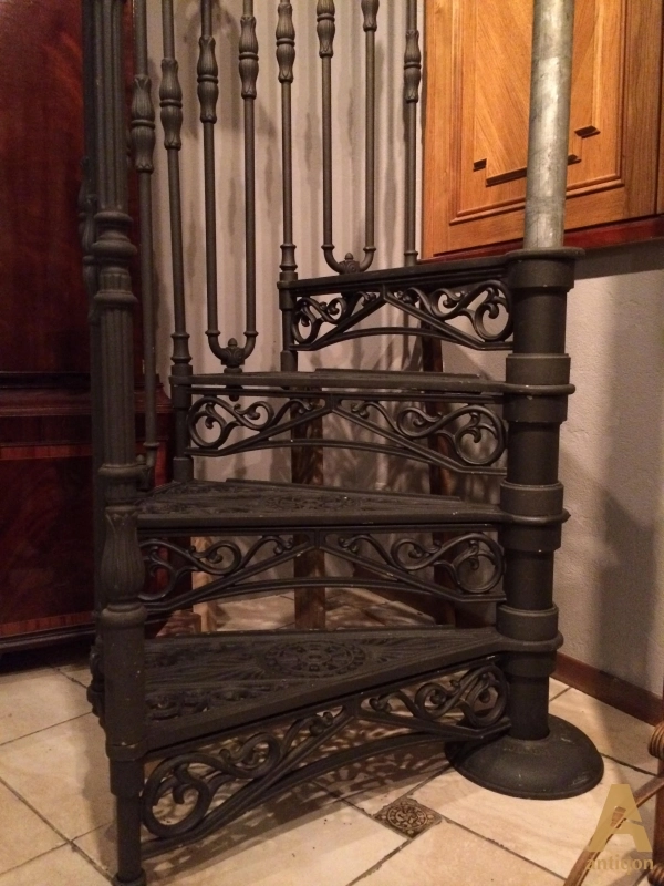 Stairs, iron castings