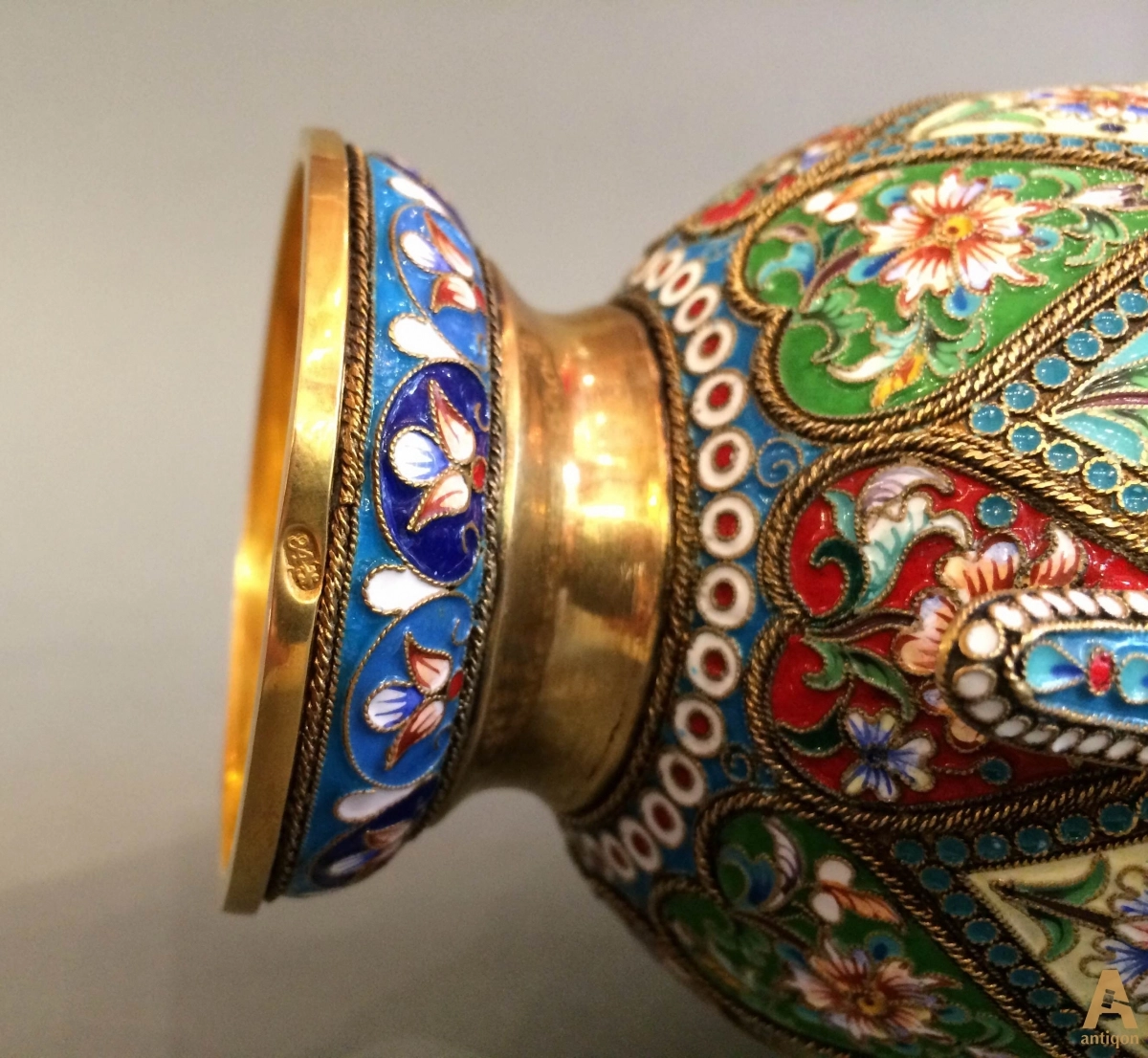 Silver teapot
