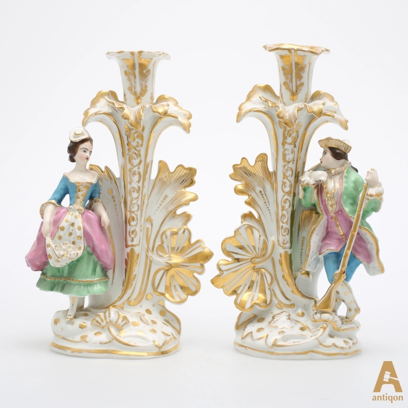 A pair of candlesticks- Christian Fischer