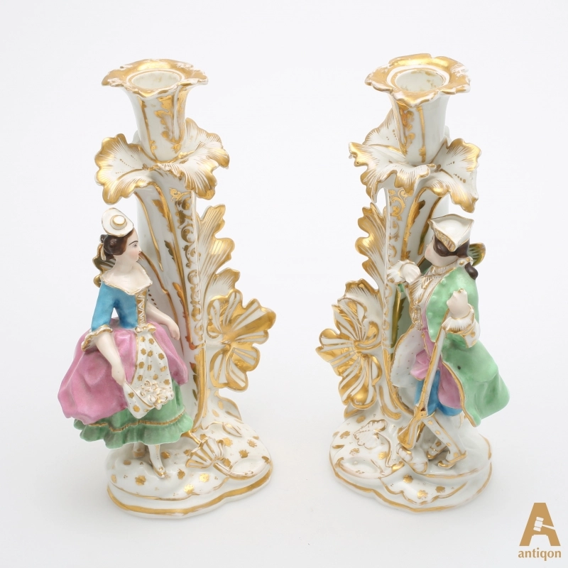 A pair of candlesticks- Christian Fischer