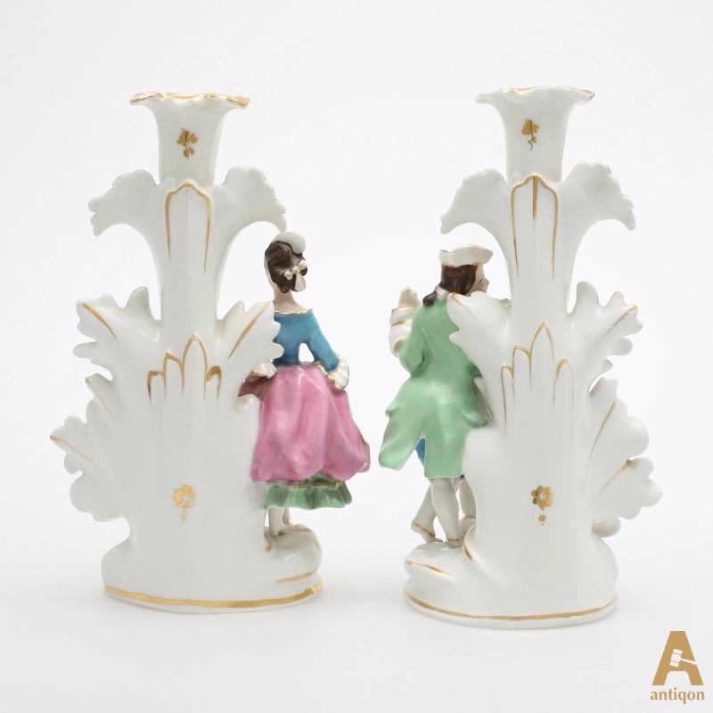 A pair of candlesticks- Christian Fischer