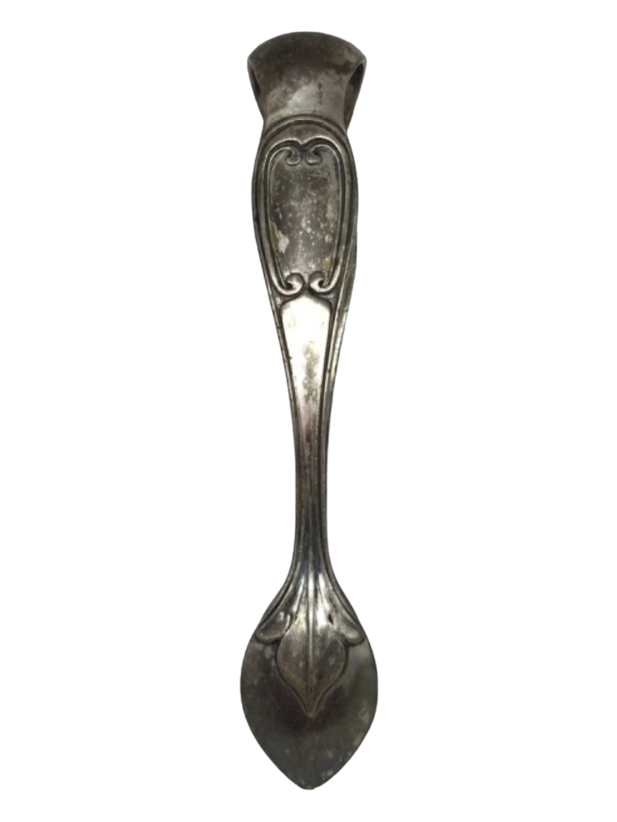 Silver sugar tongs. Warchawa
