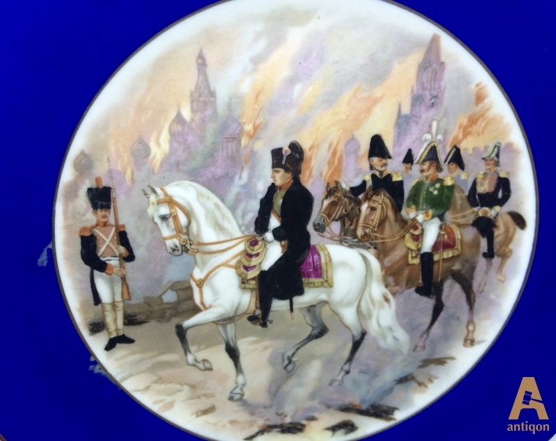 Decorative plate. Kuznetsov