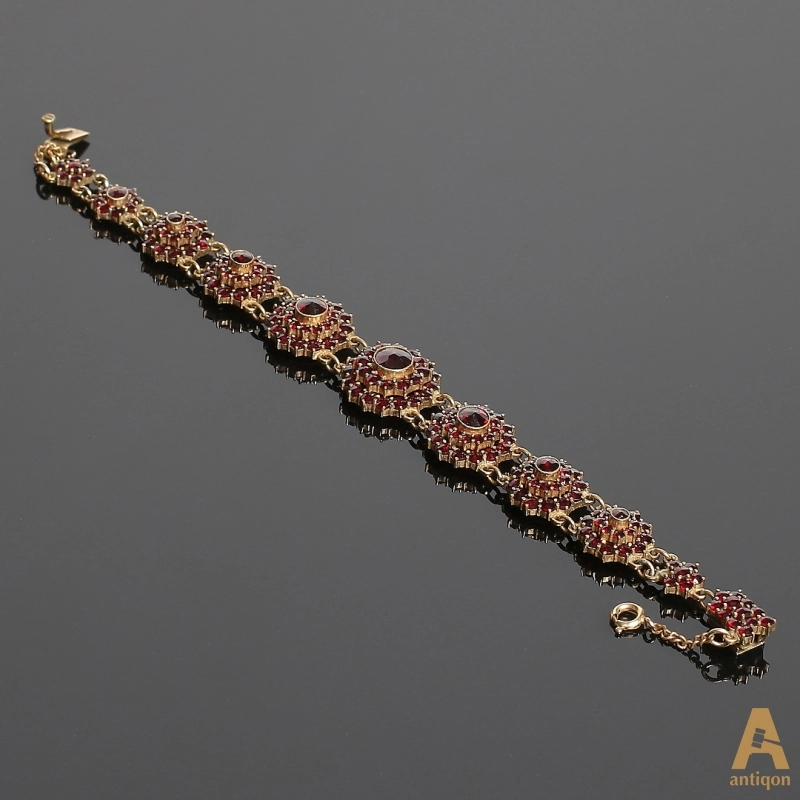 Bracelet with grenades.