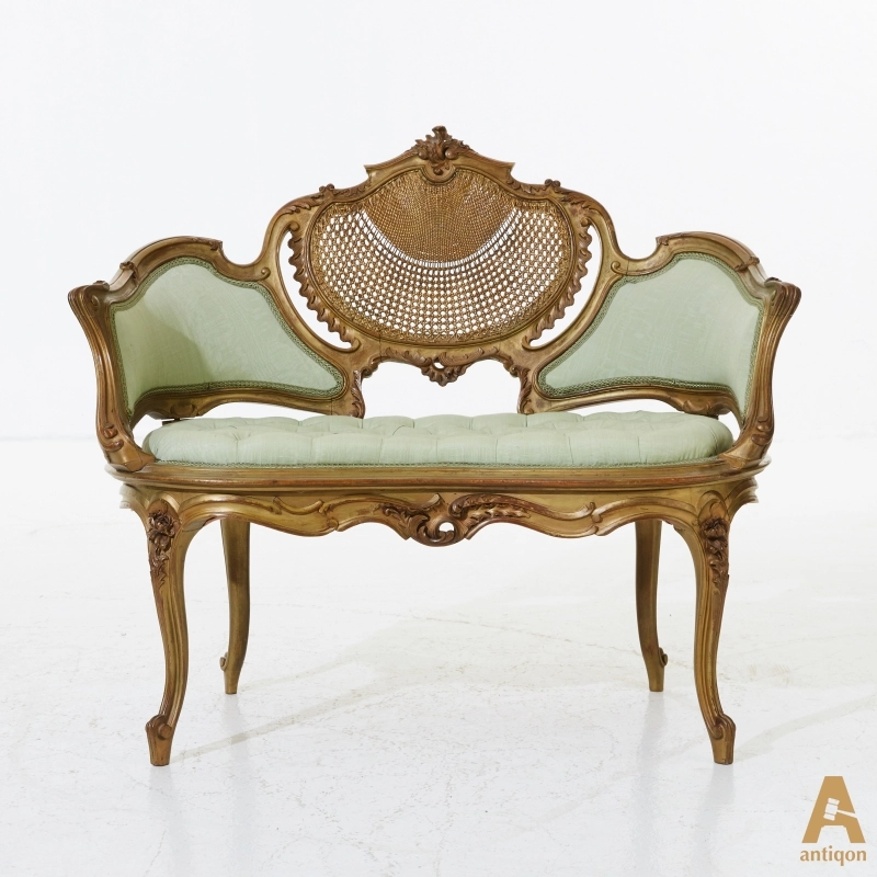 Sofa made in the style of Louis XV
