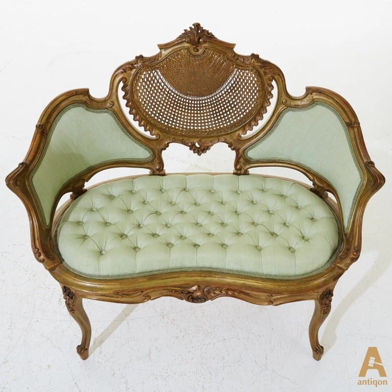 Sofa made in the style of Louis XV