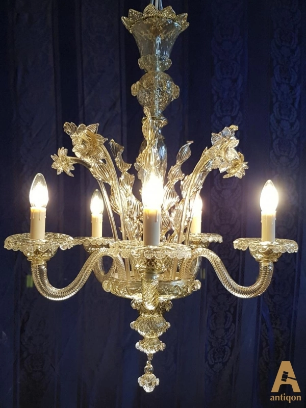 Murano glass chandelier