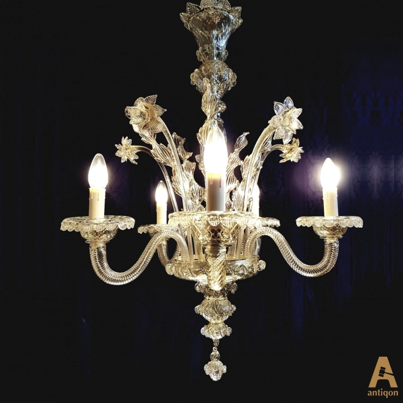 Murano glass chandelier