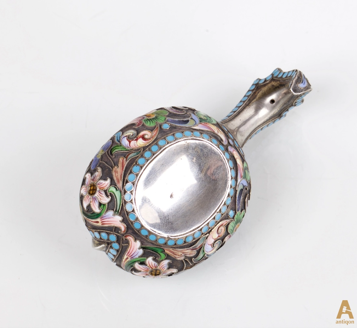 Russian silver Kovsh 