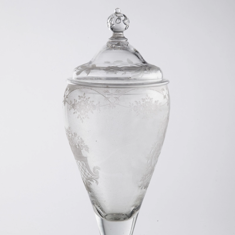 Glass with lid, 17001800 