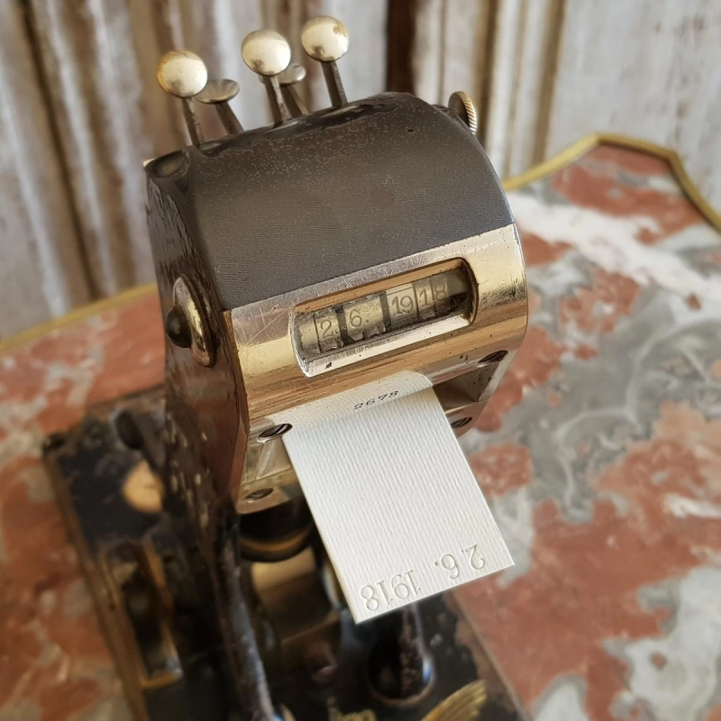 Ticket Composter. 1929