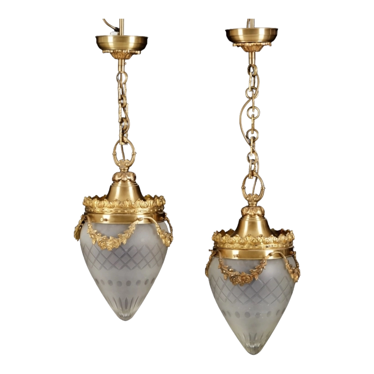 Paire de lanternes 