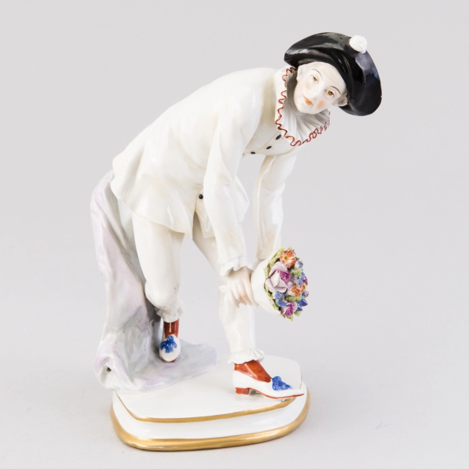 Porcelain figurine Pierrot