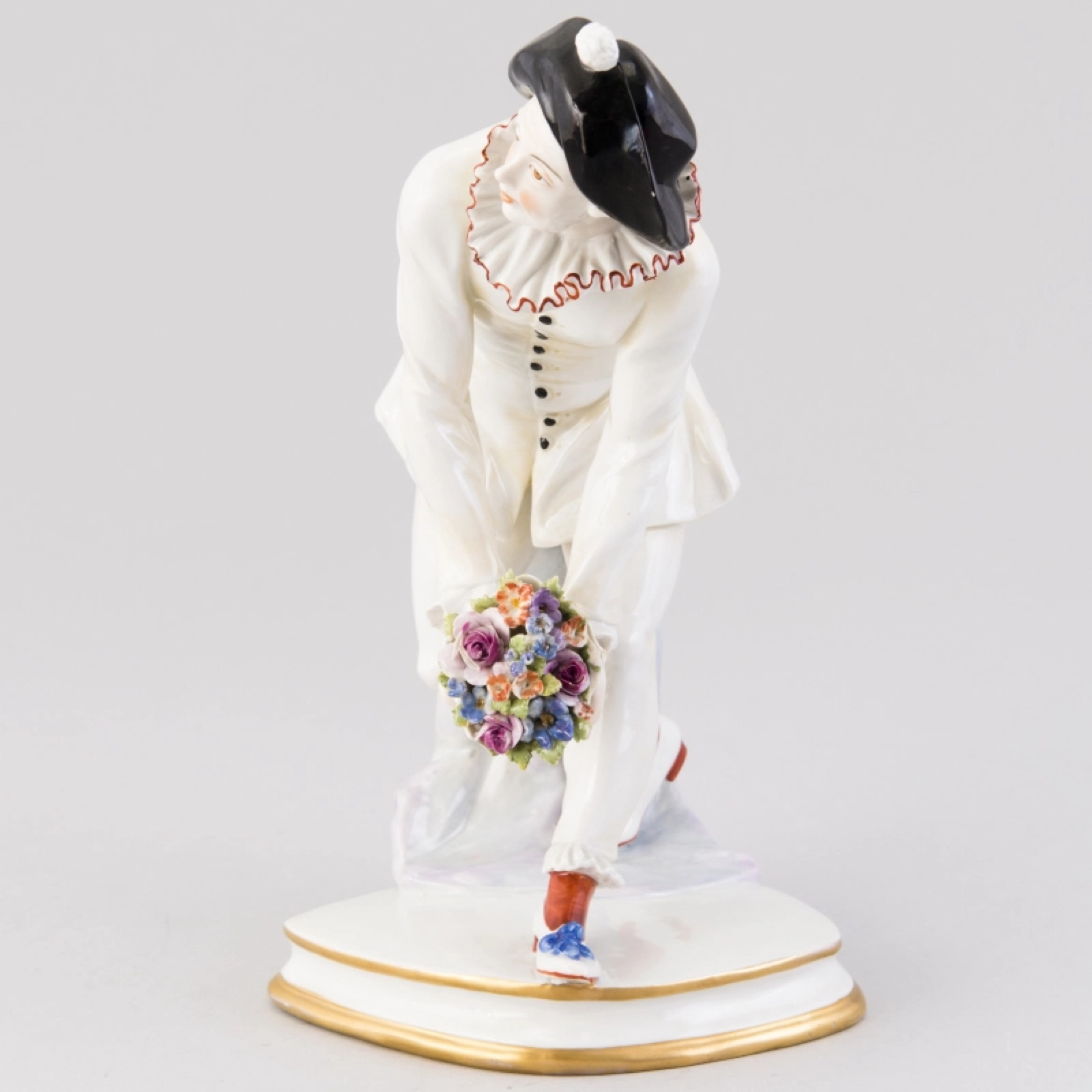 Porcelain figurine Pierrot