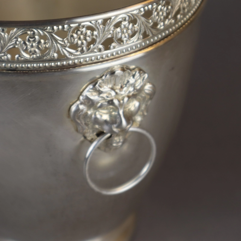 Refroidisseur en argent pour champagne