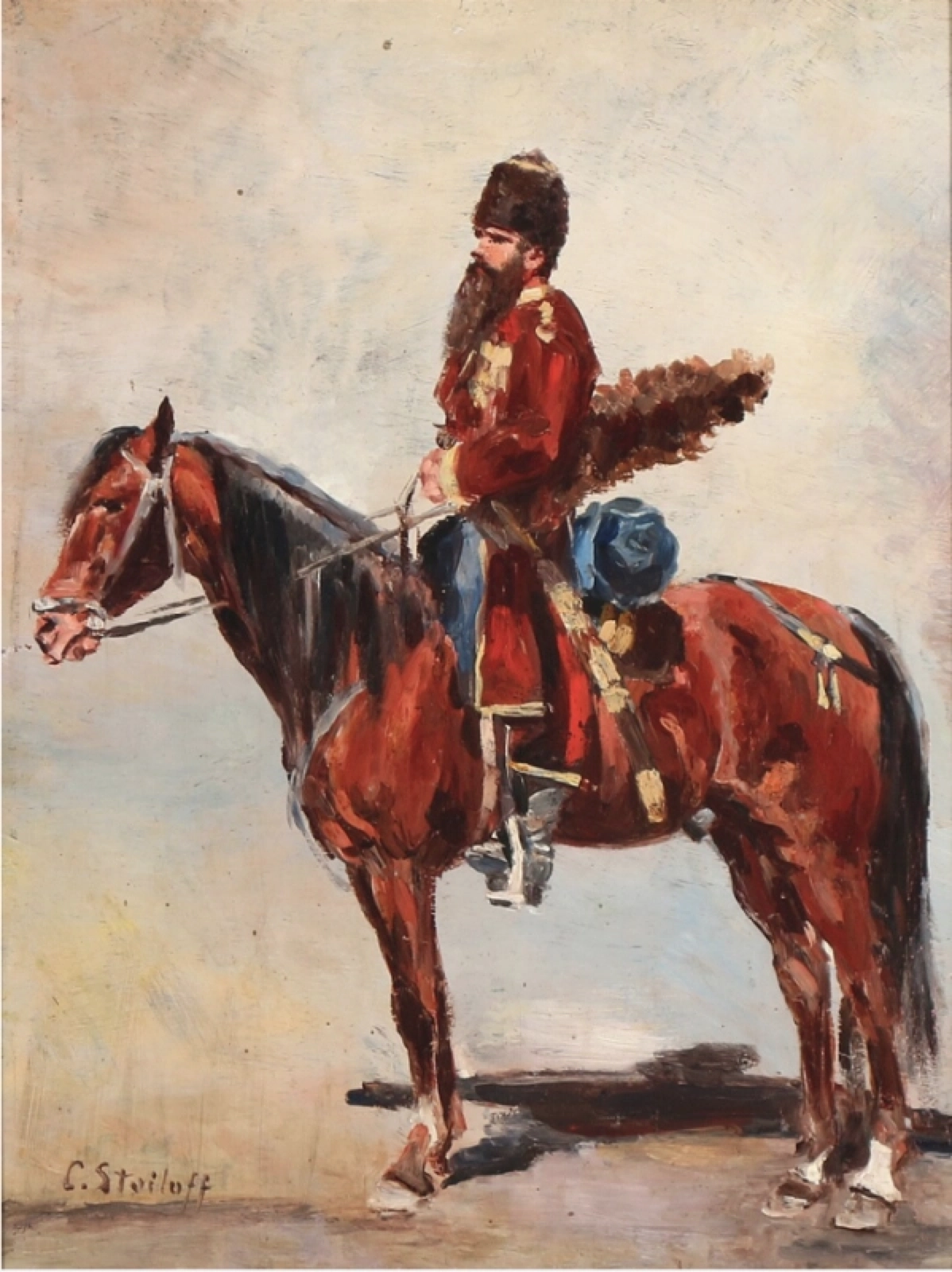 Étude cosaque russe. C.Stoiloff