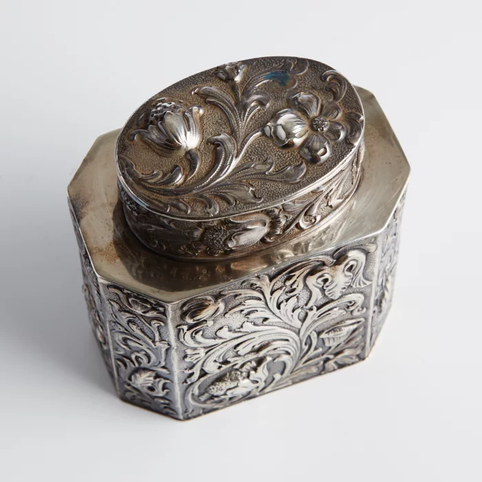 Silver Tea Caddy