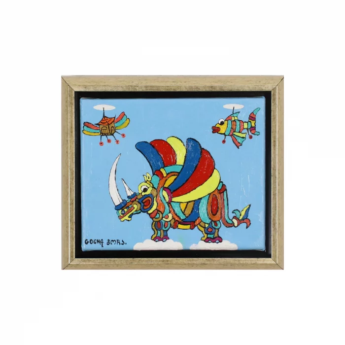 Painting Rhino Gocha