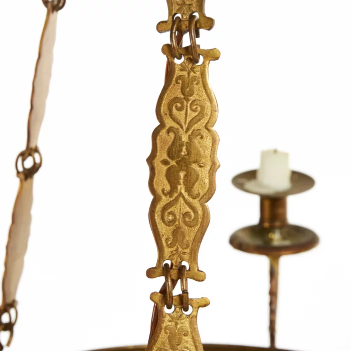 Empire style chandelier. Royal Russia. 19th century. 