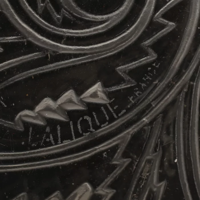 Lalique Crystal Bowl  Pinsons”
