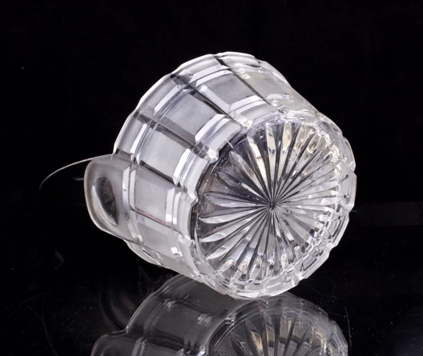 Silver-plated French caviar bowl 