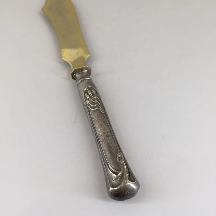 Art Nouveau Letter opener with silver handle 