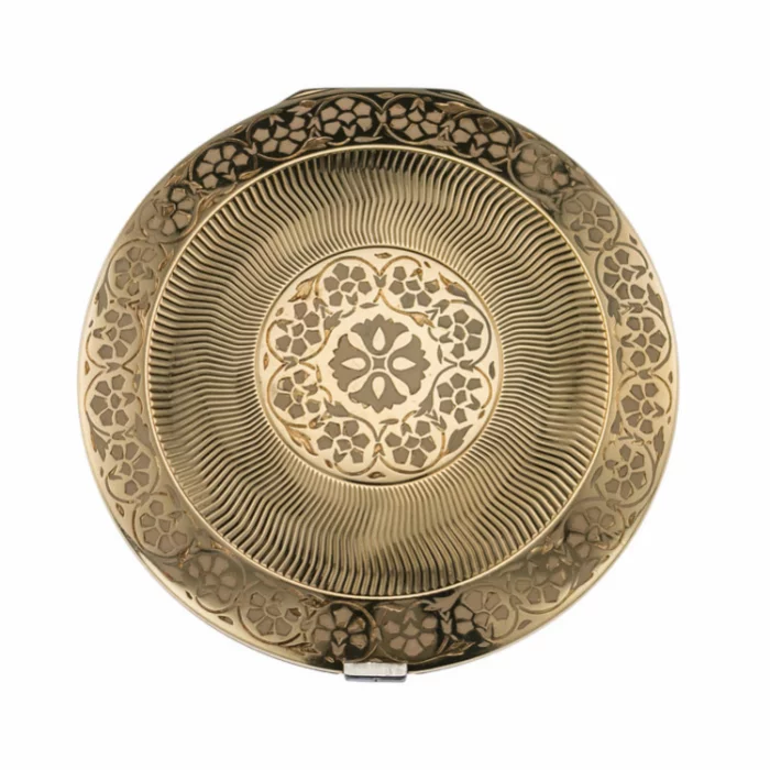 Poudrier d`or Cartier. Art Deco. 