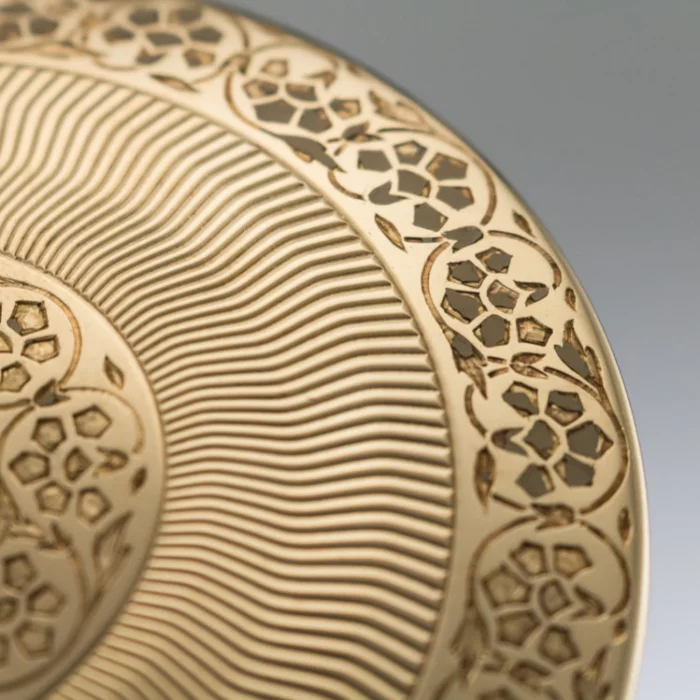 Poudrier d`or Cartier. Art Deco. 
