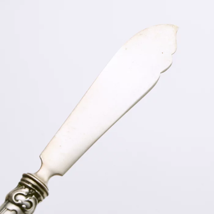 Ensemble des couverts en argent pour du poissons. La Russie royale. 