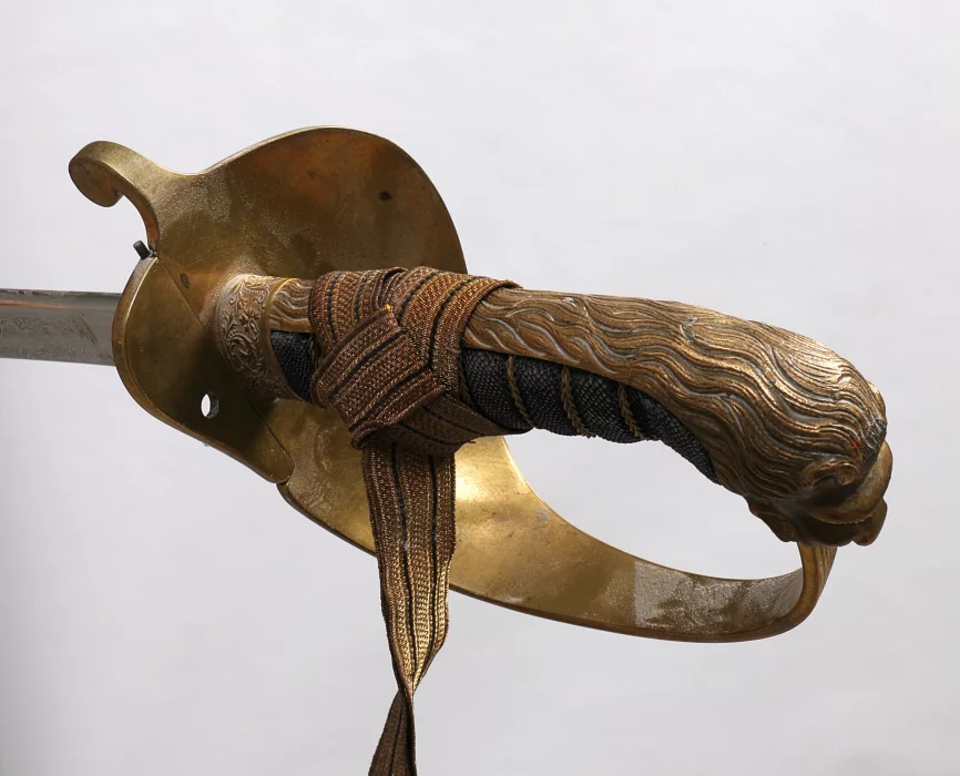 Swedish saber, naval, officer. 1876 