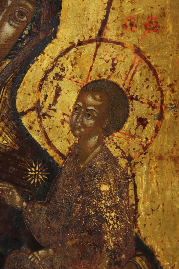 Ancienne icône du vieux croyant de la Mère de Dieu 