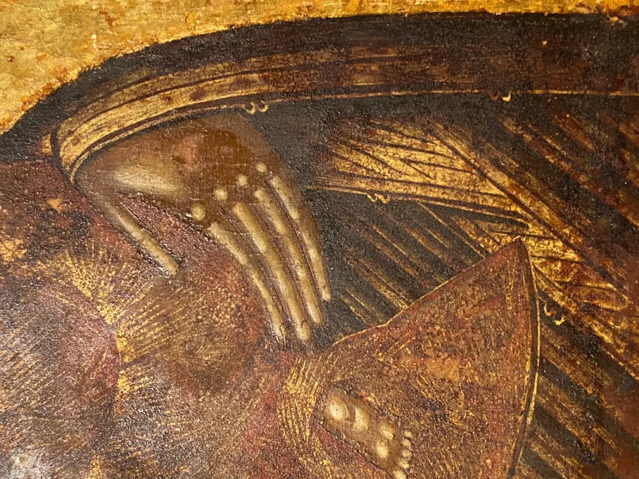 Ancienne icône du vieux croyant de la Mère de Dieu 