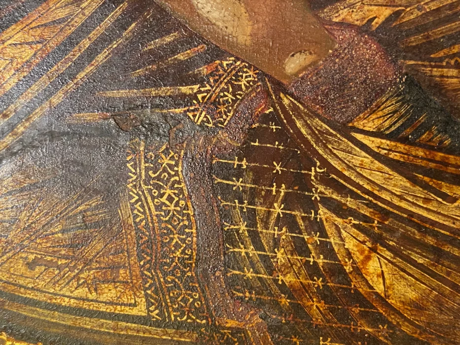 Ancienne icône du vieux croyant de la Mère de Dieu 