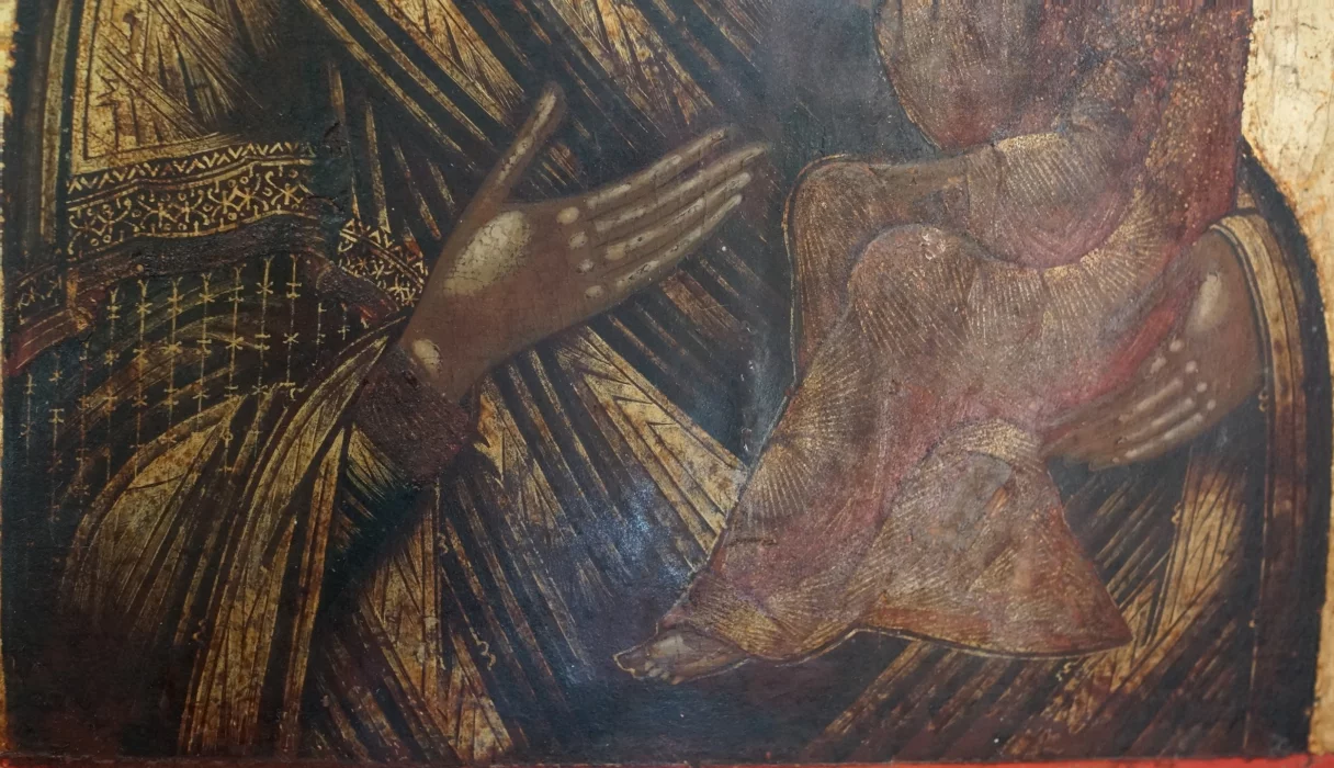 Ancienne icône du vieux croyant de la Mère de Dieu 