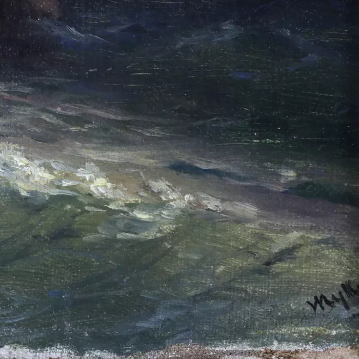 Paysage marin d`Ivan Joukov. Debut du 20ème siècle. 